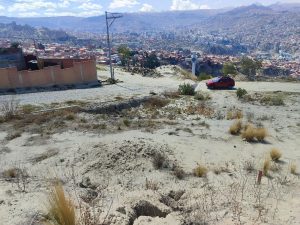 Terreno en venta con espectacular vista panorámica a La Paz – ideal para vivienda o proyecto