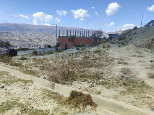 Terreno en venta con espectacular vista panorámica a La Paz – ideal para vivienda o proyecto