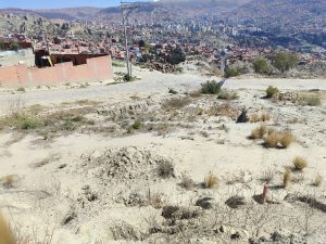 Terreno en venta con espectacular vista panorámica a La Paz – ideal para vivienda o proyecto